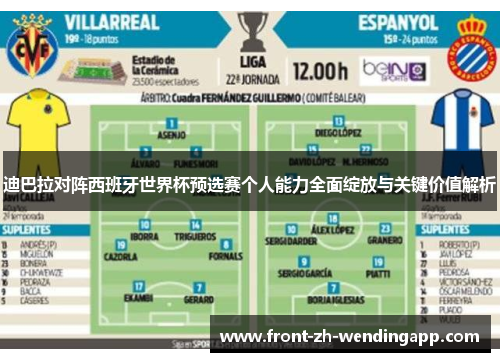 迪巴拉对阵西班牙世界杯预选赛个人能力全面绽放与关键价值解析